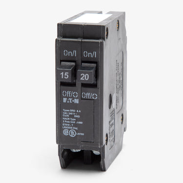 Eaton / Cutler-Hammer BR1520 - 15/20A Tandem Miniature Circuit Breaker