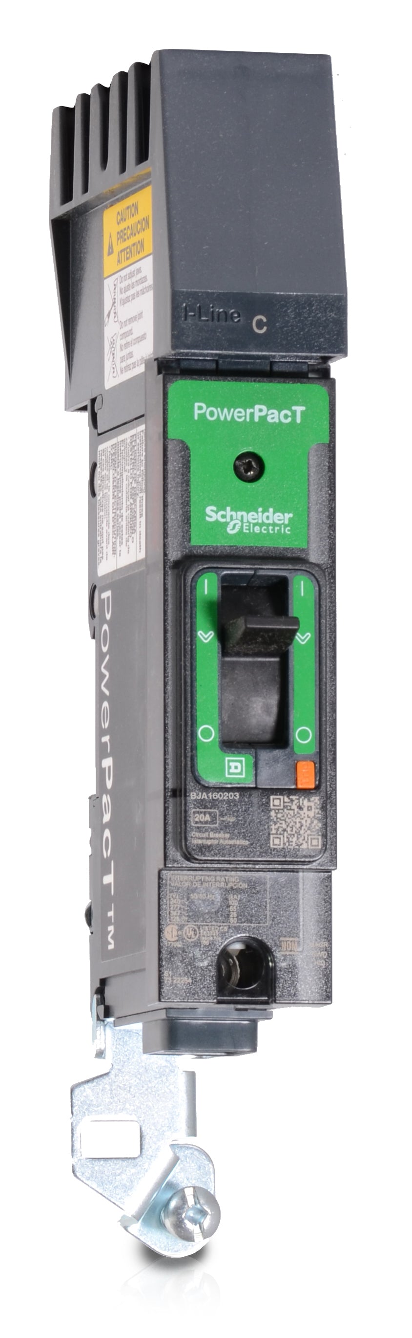 Square D BJA160203 - 20A 1 Pole Molded Case Circuit Breaker