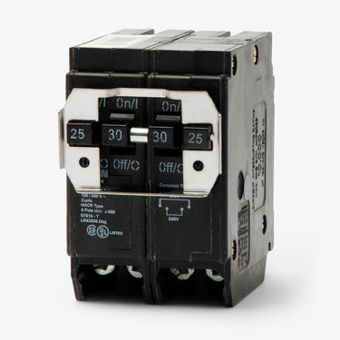 Eaton / Cutler-Hammer BQC225230 - 25/30A Quadplex Miniature Circuit Breaker