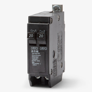 Eaton / Cutler-Hammer BQLT20 - 20A Tandem Miniature Circuit Breaker