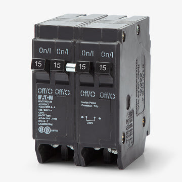 Eaton / Cutler-Hammer BRD2152115 - 15/15A Quadplex Miniature Circuit Breaker