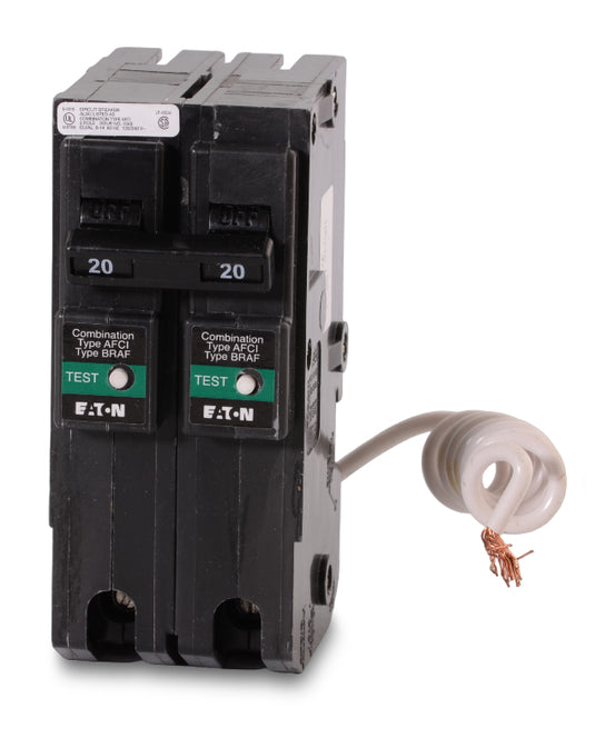 Eaton / Cutler-Hammer BRL220CAF - 20A AFCI Miniature Circuit Breaker