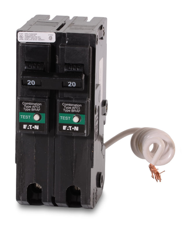 Eaton / Cutler-Hammer BRL220CAF - 20A AFCI Miniature Circuit Breaker