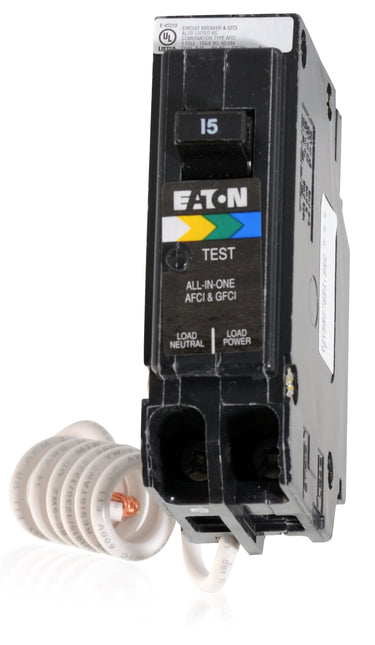 Eaton / Cutler-Hammer BRN115A1CS - 15A Dual Function Miniature Circuit Breaker