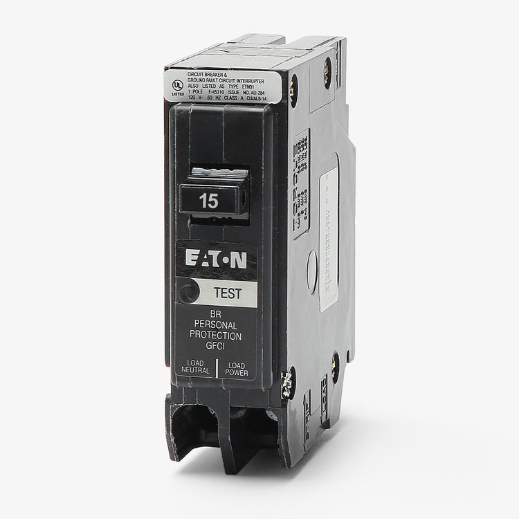 Eaton / Cutler-Hammer BRP115GF - 15A GFCI Miniature Circuit Breaker