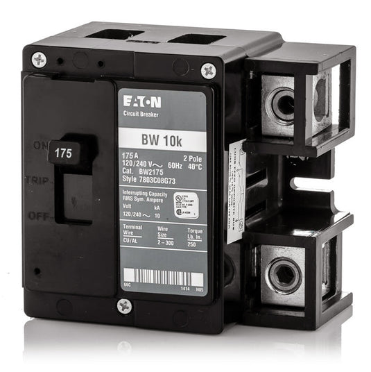 Eaton / Cutler-Hammer BW2175 - 175A 2 Pole Molded Case Circuit Breaker