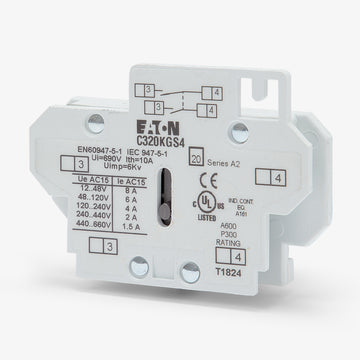 Eaton/Cutler-Hammer C320KGS4 Auxiliary Contact Block