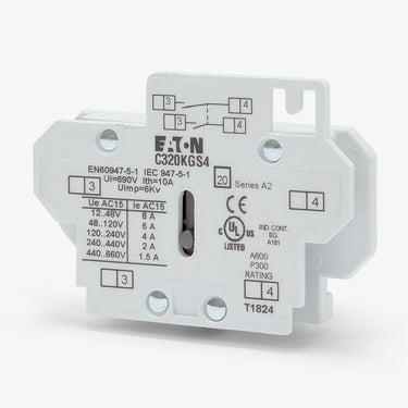 Eaton/Cutler-Hammer C320KGS4 Auxiliary Contact Block