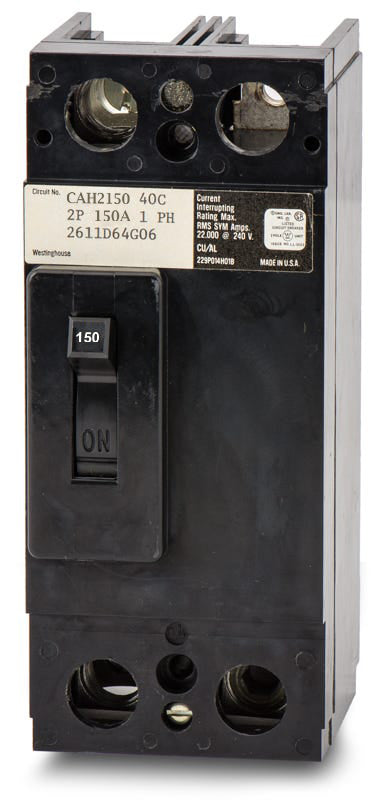 Eaton / Cutler-Hammer CAH2150 - 150A 2 Pole Molded Case Circuit Breaker