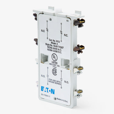 Eaton/Cutler-Hammer CHW22 Auxiliary Contact Kit