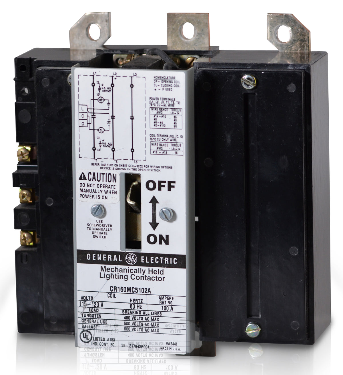 General Electric CR160MC5102A Contactor