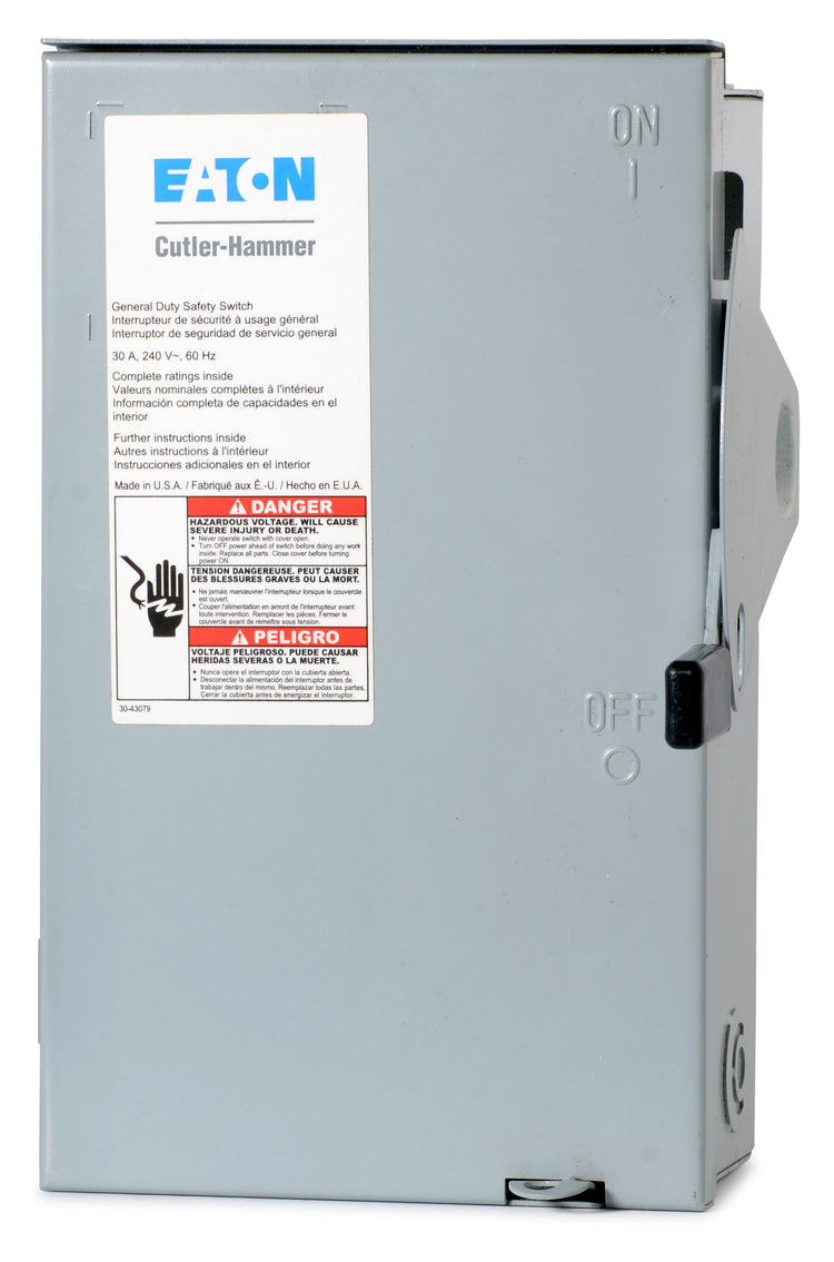 Eaton DG321NRB Safety Switch