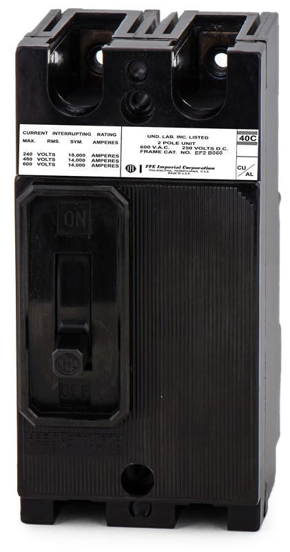 Siemens / ITE EF2B050 - 50A 2 Pole Molded Case Circuit Breaker