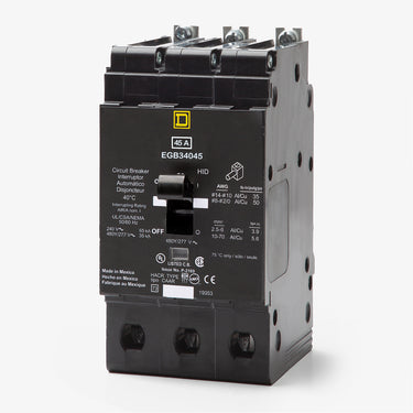 Square D EGB34045 - 45A 3 Pole Miniature Circuit Breaker