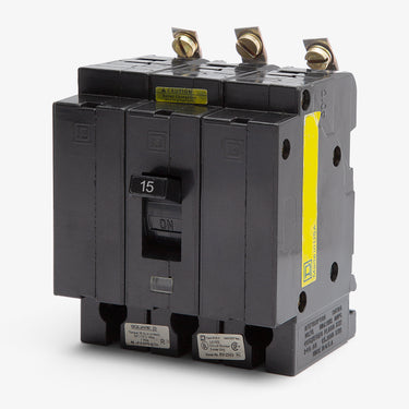 Square D EHB34015 - 15A 3 Pole Molded Case Circuit Breaker