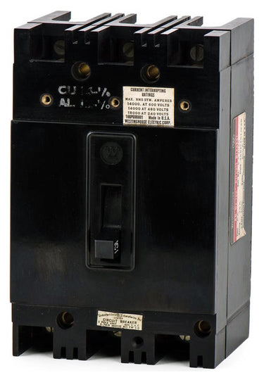 Eaton / Westinghouse FA3100 - 100A 3 Pole Molded Case Circuit Breaker