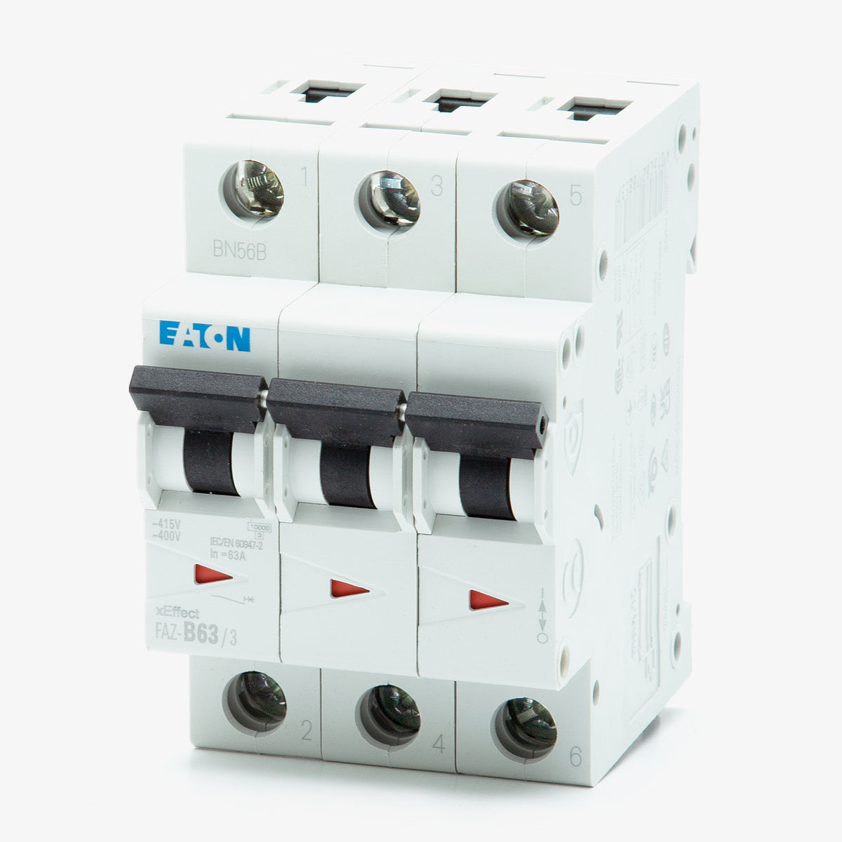 Eaton / Cutler-Hammer FAZ-B63/3 - 63A 3 Pole Supplementary Protector