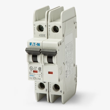 Eaton / Cutler-Hammer FAZ-C1/2-NA - 1A 2 Pole Miniature Circuit Breaker
