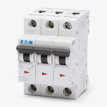 Eaton / Cutler-Hammer FAZ-C20/3 - 20A 3 Pole Supplementary Protector
