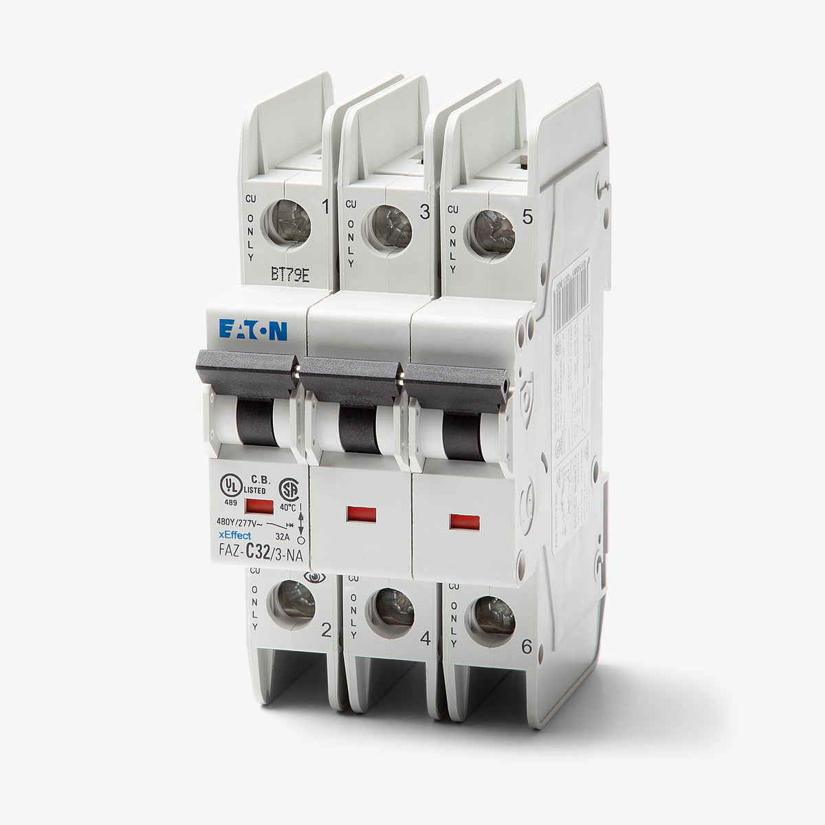 Eaton / Cutler-Hammer FAZ-C32/3-NA - 32A 3 Pole Miniature Circuit Breaker