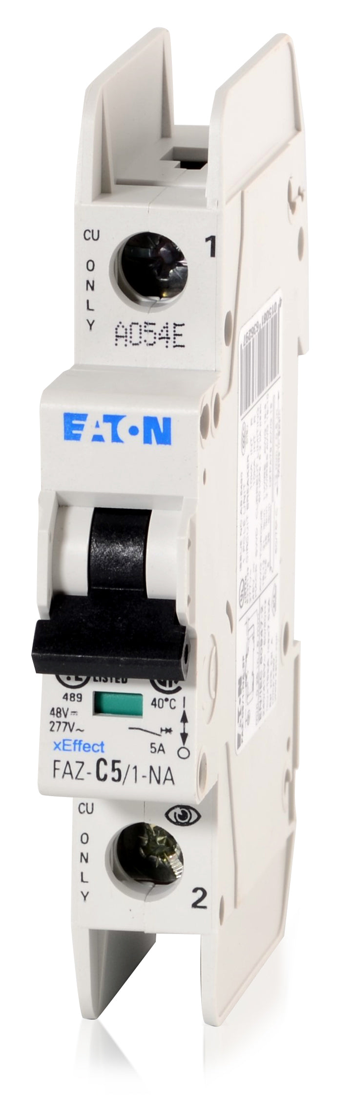 Eaton / Cutler-Hammer FAZ-C5/1-NA-SP - 5A 1 Pole Miniature Circuit Breaker