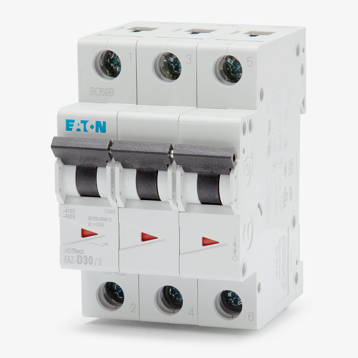 Eaton / Cutler-Hammer FAZ-D30/3-NA - 30A 3 Pole Miniature Circuit Breaker
