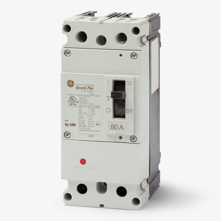 ABB / General Electric FBV26TE080RV - 80A 2 Pole Molded Case Circuit Breaker