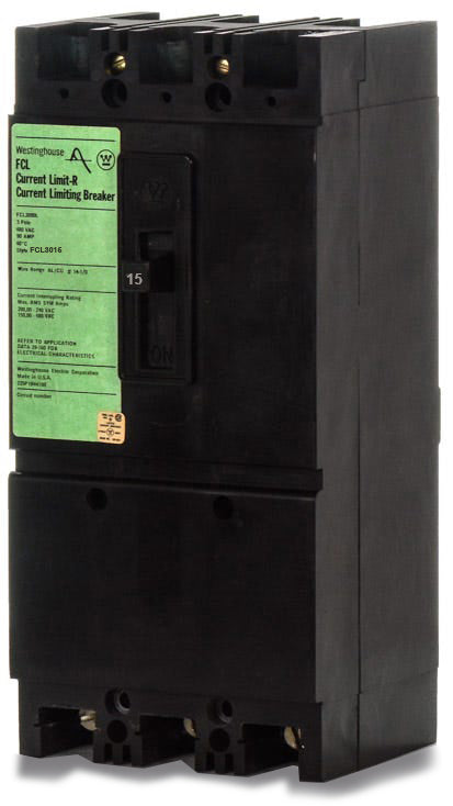 Eaton / Westinghouse FCL3015 - 15A 3 Pole Molded Case Circuit Breaker