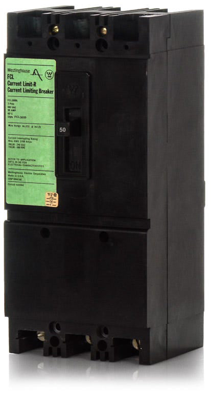 Eaton / Westinghouse FCL3050 - 50A 3 Pole Molded Case Circuit Breaker