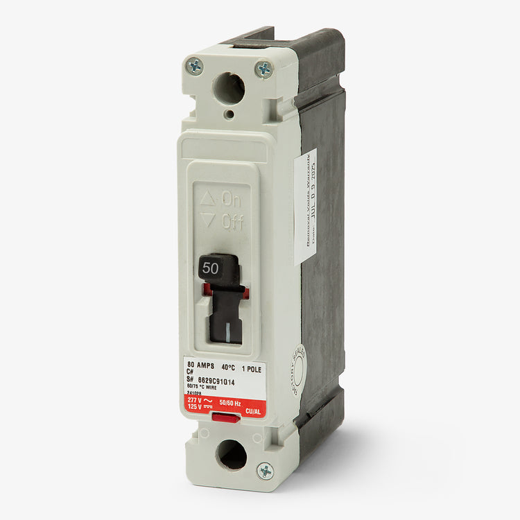 Eaton / Cutler-Hammer FD1050L - 50A 1 Pole Molded Case Circuit Breaker