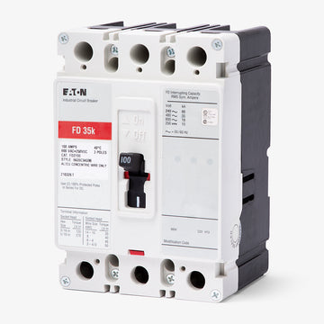 Eaton / Cutler-Hammer FD3100 - 100A 3 Pole Molded Case Circuit Breaker