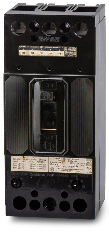 Siemens / ITE FJ2B125 - 125A 2 Pole Molded Case Circuit Breaker