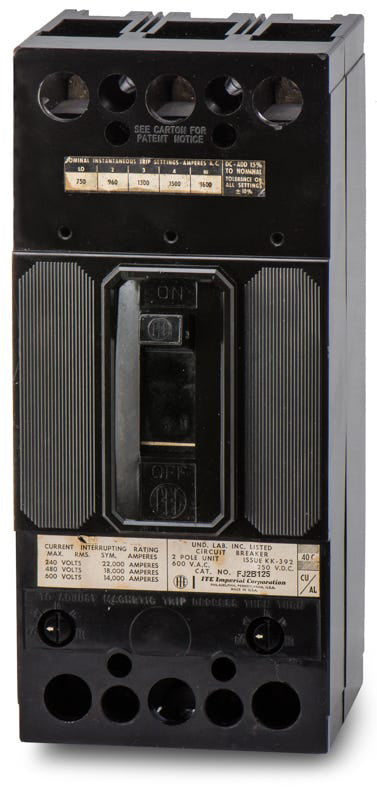 Siemens / ITE FJ2B125 - 125A 2 Pole Molded Case Circuit Breaker