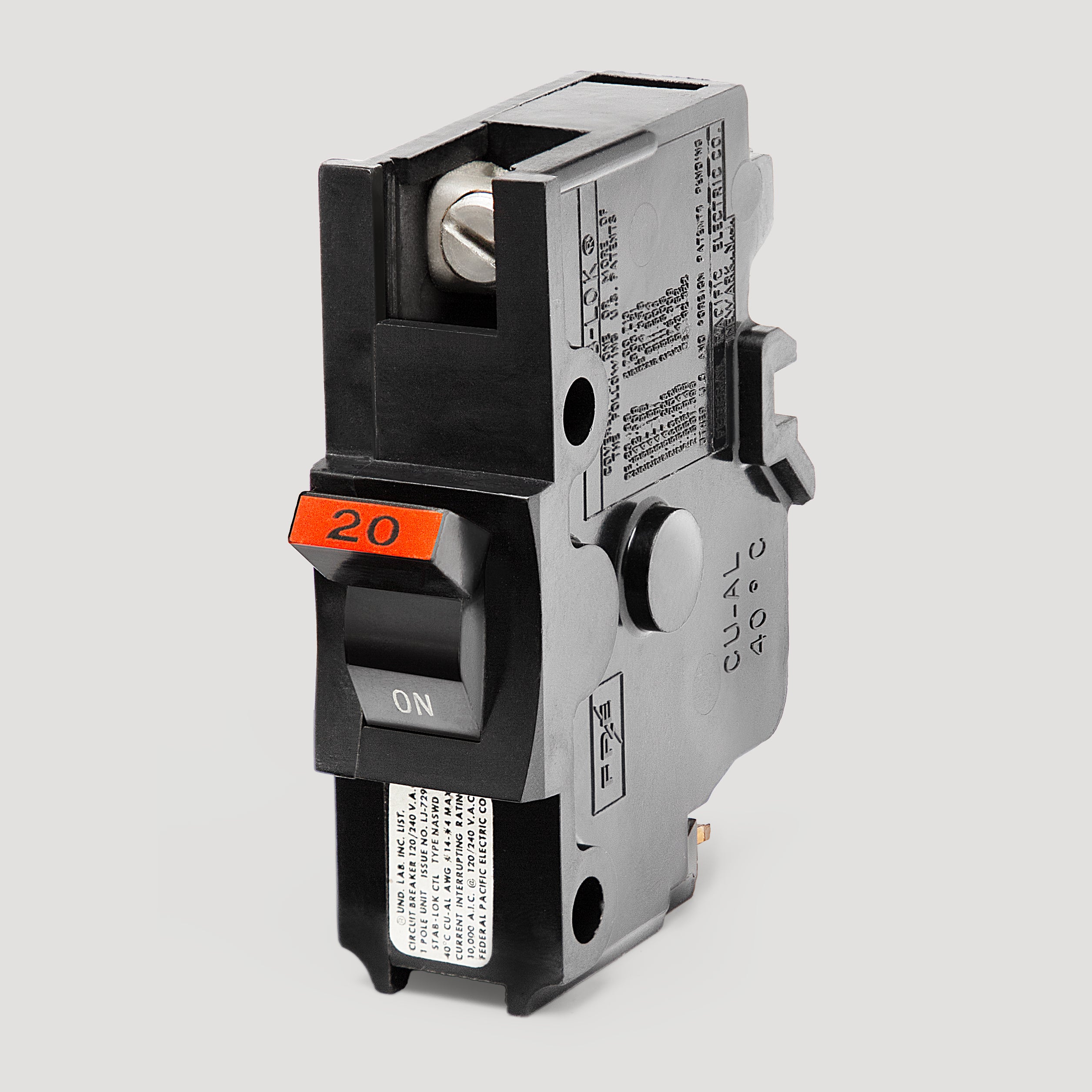 Ffe Breakers Federal Pacific NA20 1 Pole Circuit Breaker – SuperBreakers