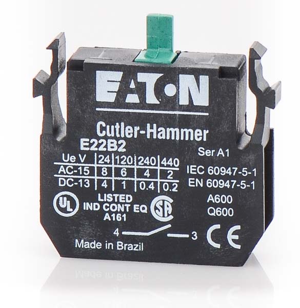Eaton/Cutler-Hammer E22B2 Contact Block – SuperBreakers
