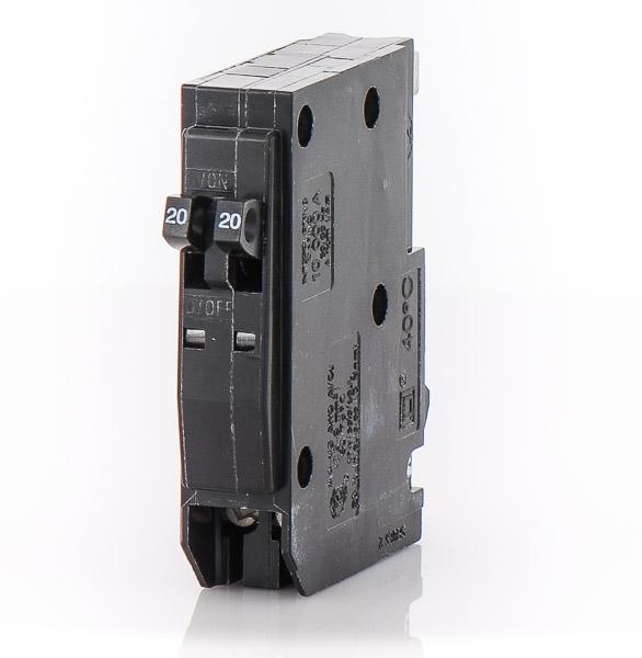 Interruttore Quadro Elettrico QO2020 Square D 20 Amp 240 Volt Tandem ...