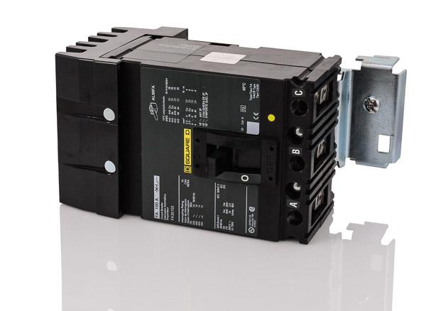 ＦＴ-100 (100w) Square D FA36100 100A, 600V, 3 Pole, I-Line Circuit Breaker