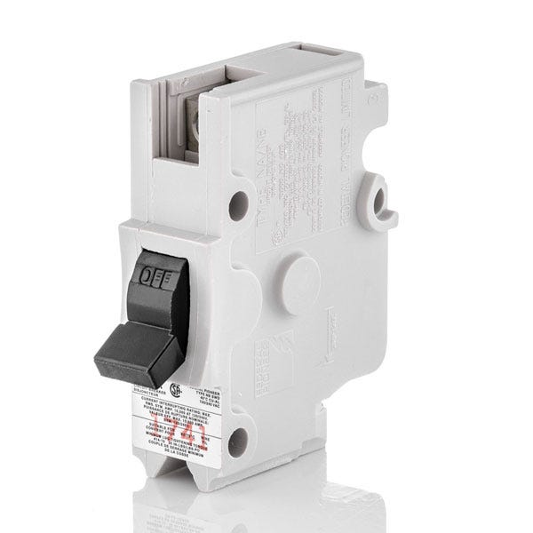 Lot De 2 Disjoncteurs Federal Pacific FPE NC120 20A Stab-Lok - Reconditionnés & Garantis