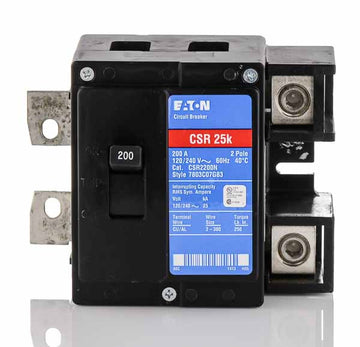 Eaton / Cutler-Hammer CSR2200N - 200A 2 Pole Molded Case Circuit Breaker