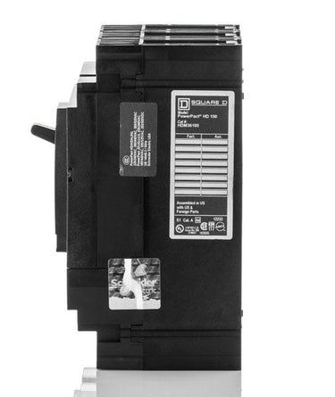 Schneider Electric / Square D HDM36100 - 100A 3 Pole Molded Case Circuit Breaker