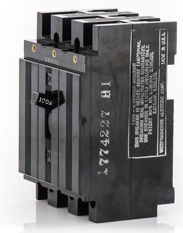Eaton / Westinghouse EA3100 - 100A 3 Pole Molded Case Circuit Breaker