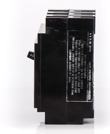 Eaton / Westinghouse E3040 - 40A 3 Pole Molded Case Circuit Breaker