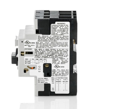 Allen Bradley 140M-C2E-B16 - 1.6A 3 Pole Motor Protection Circuit Breaker