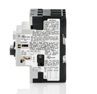 Allen Bradley 140M-C2E-B16 - 1.6A 3 Pole Motor Protection Circuit Breaker