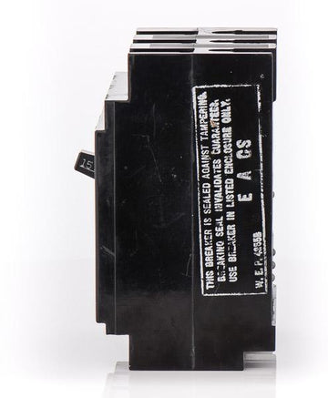 Eaton / Westinghouse E3015 - 15A 3 Pole Molded Case Circuit Breaker