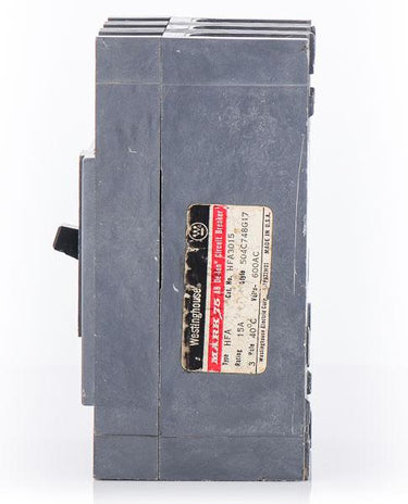 Eaton / Westinghouse HFA3015 - 15A 3 Pole Molded Case Circuit Breaker