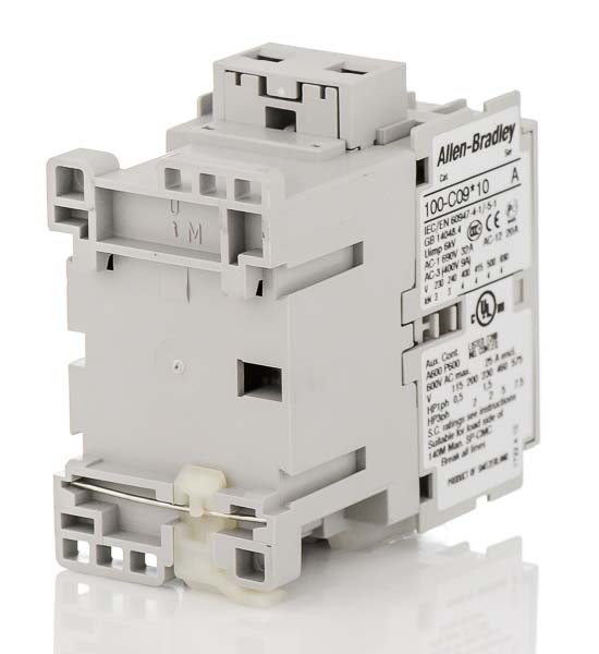 120VAC Din Rail Mounted Motor Contactor (100-K09D10) 