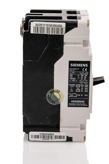 Siemens HEB2B040B - 40A 2 Pole Molded Case Circuit Breaker