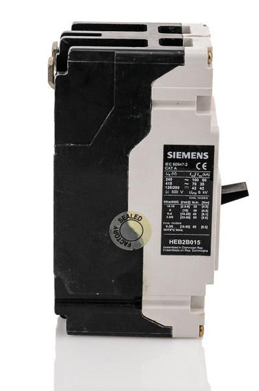 Siemens HEB2B015B - 15A 2 Pole Molded Case Circuit Breaker