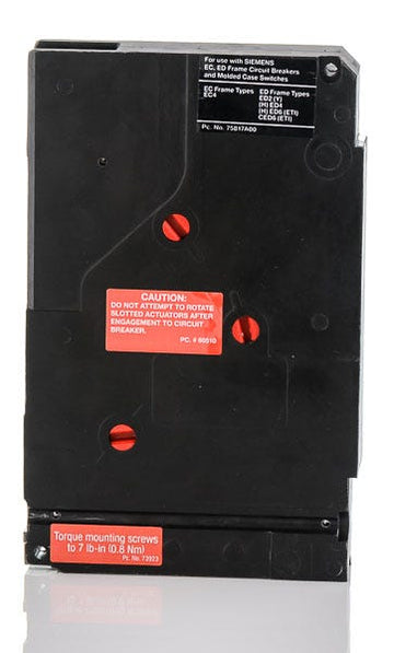 Siemens S33673 Undervoltage Release